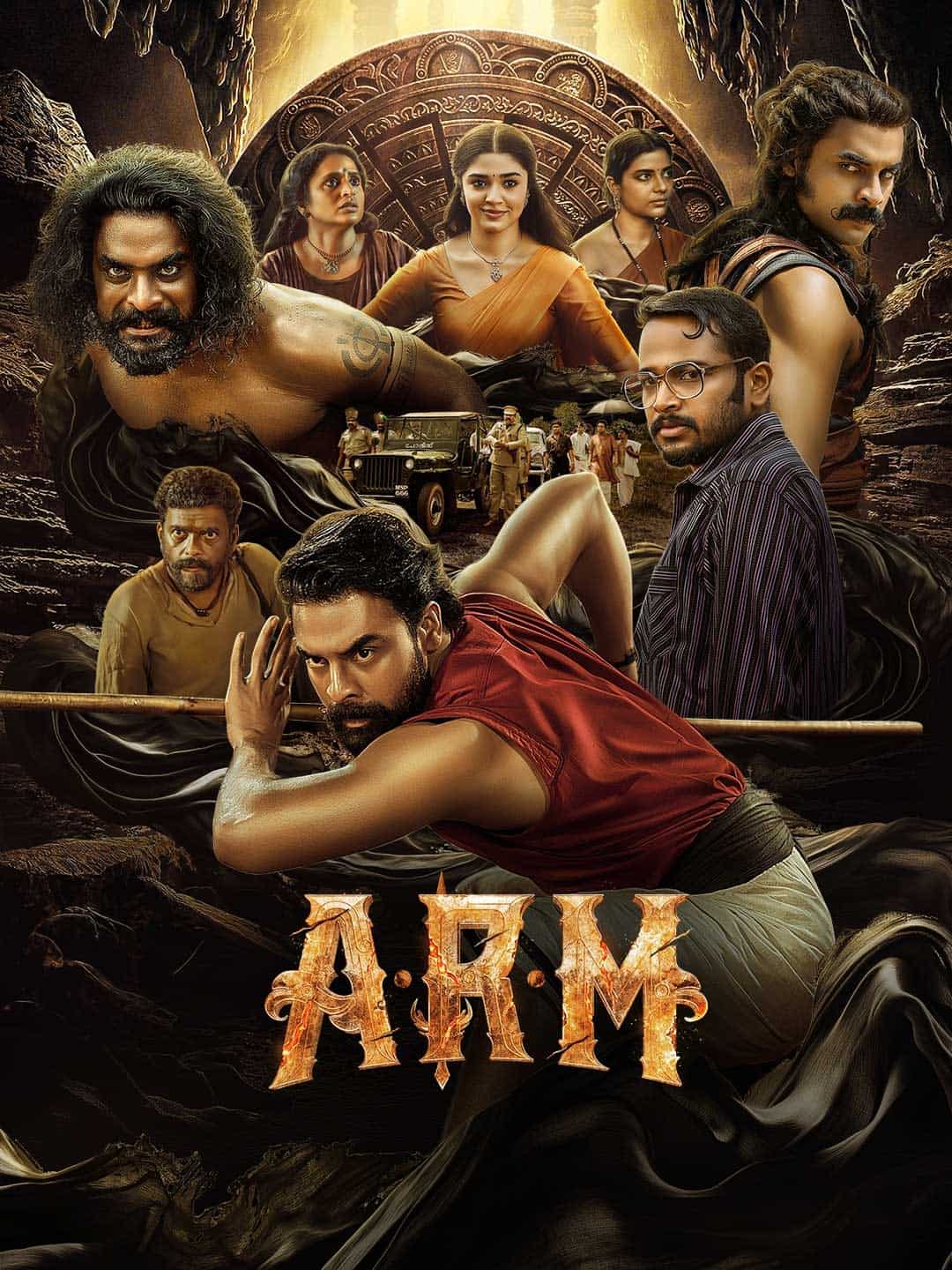 ARM 2024 Dual Audio Hindi Malayalam Full Movie HD ESub –