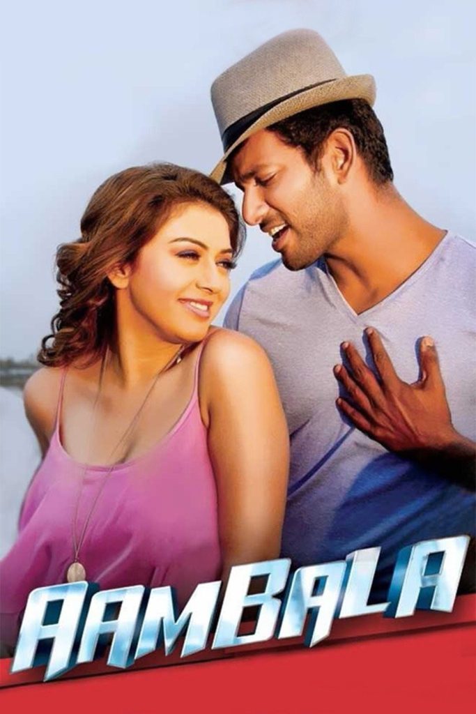 Aambala 2015 UnCut Dual Audio Hindi Tamil Full Movie HD ESub –