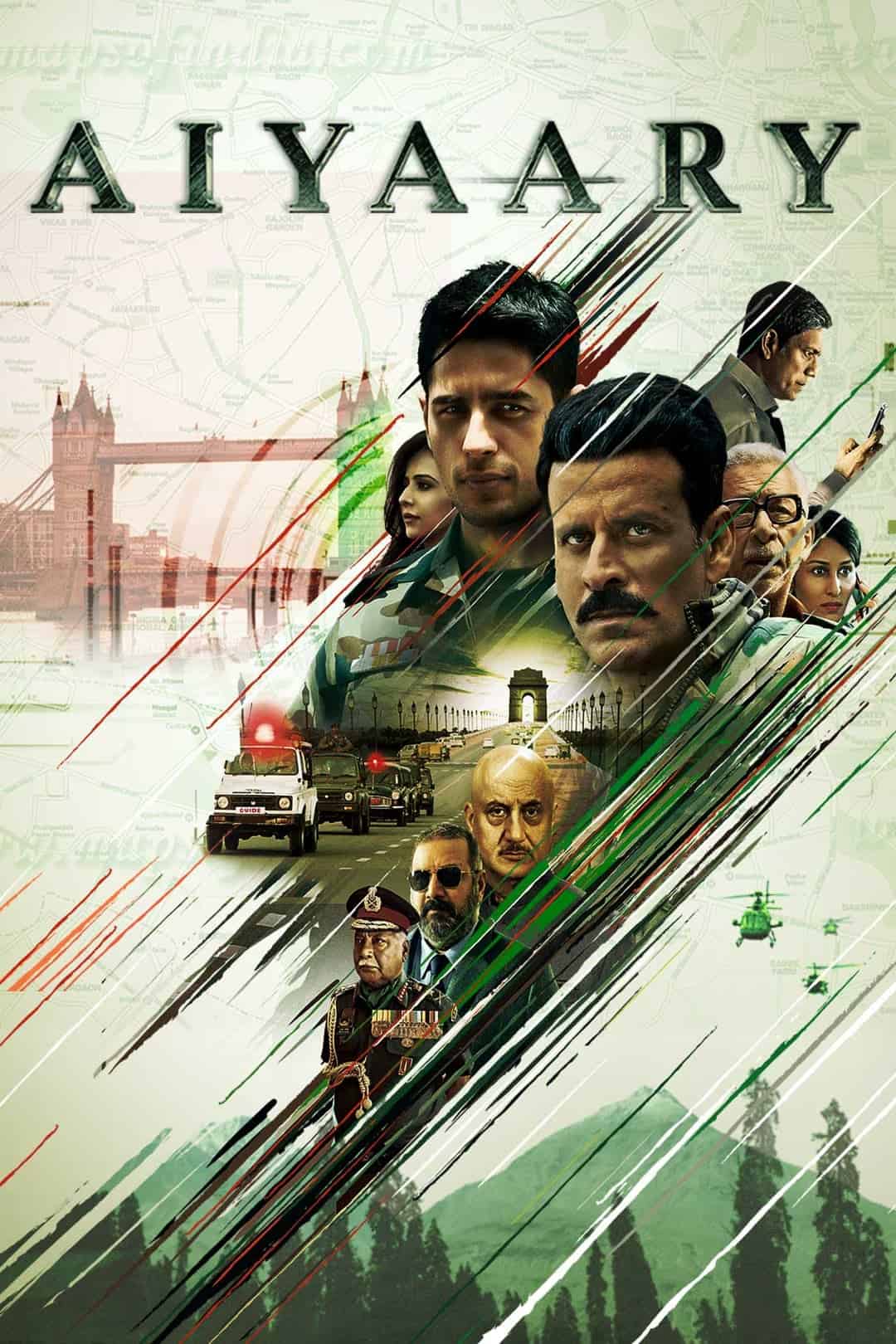 Aiyaary 2018 Hindi Movie HD ESub –