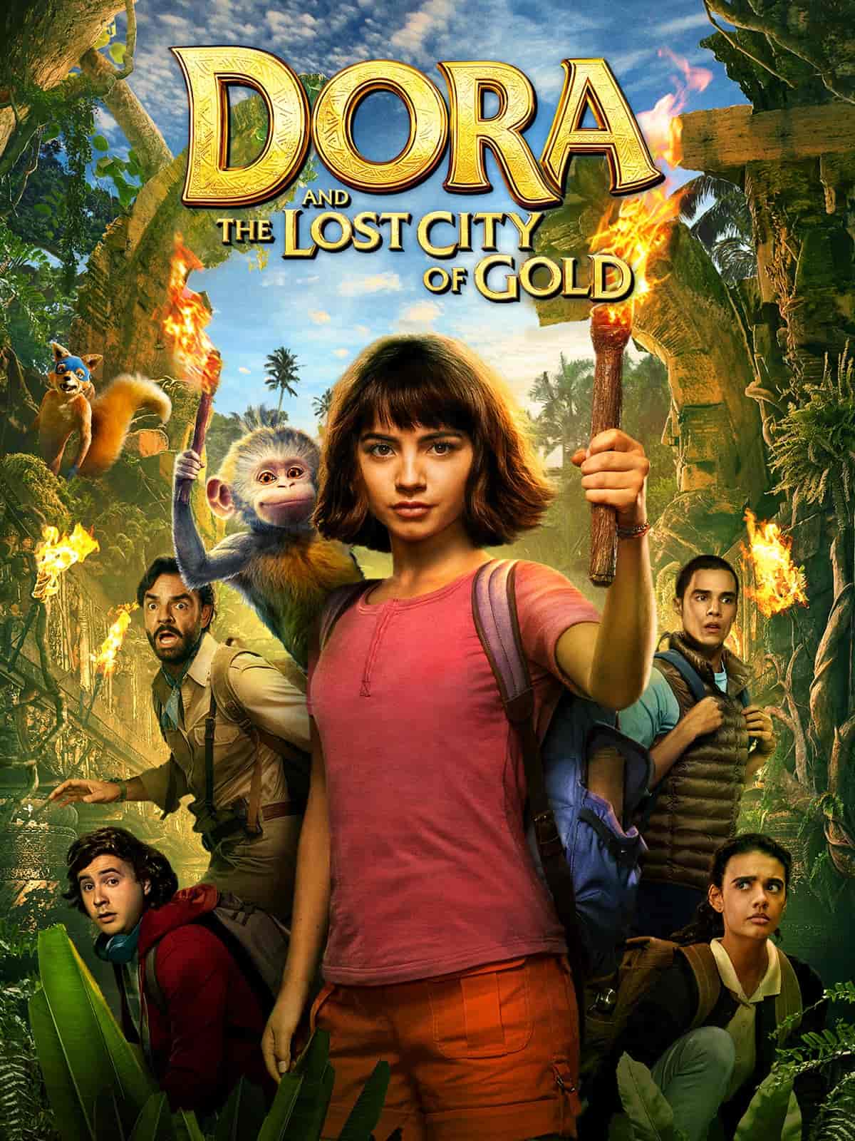Dora and the Lost City of Gold 2019 Dual Audio Hindi English Movie BluRay ESub –