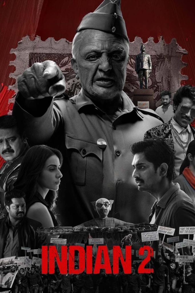 Indian 2 2024 Dual Audio Hindi Tamil Movie HD ESub –