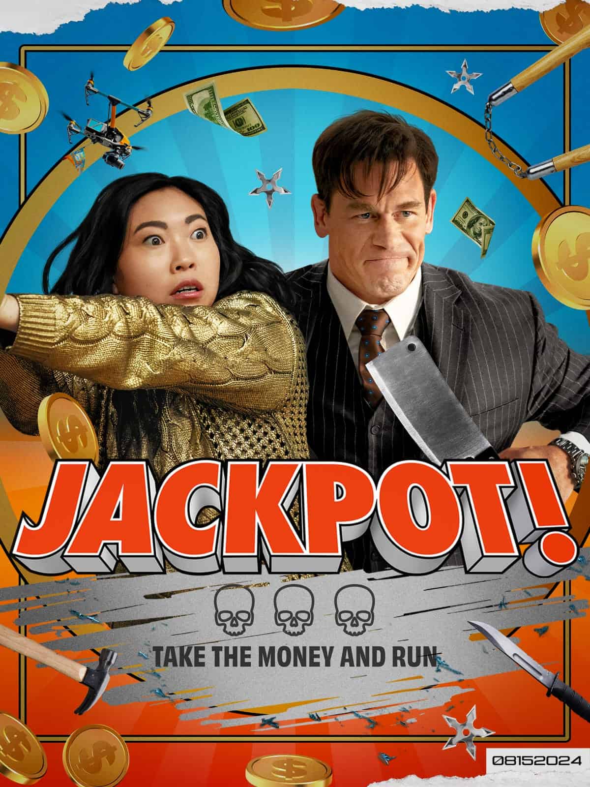 Jackpot 2024 Dual Audio Hindi English Movie HD ESub –