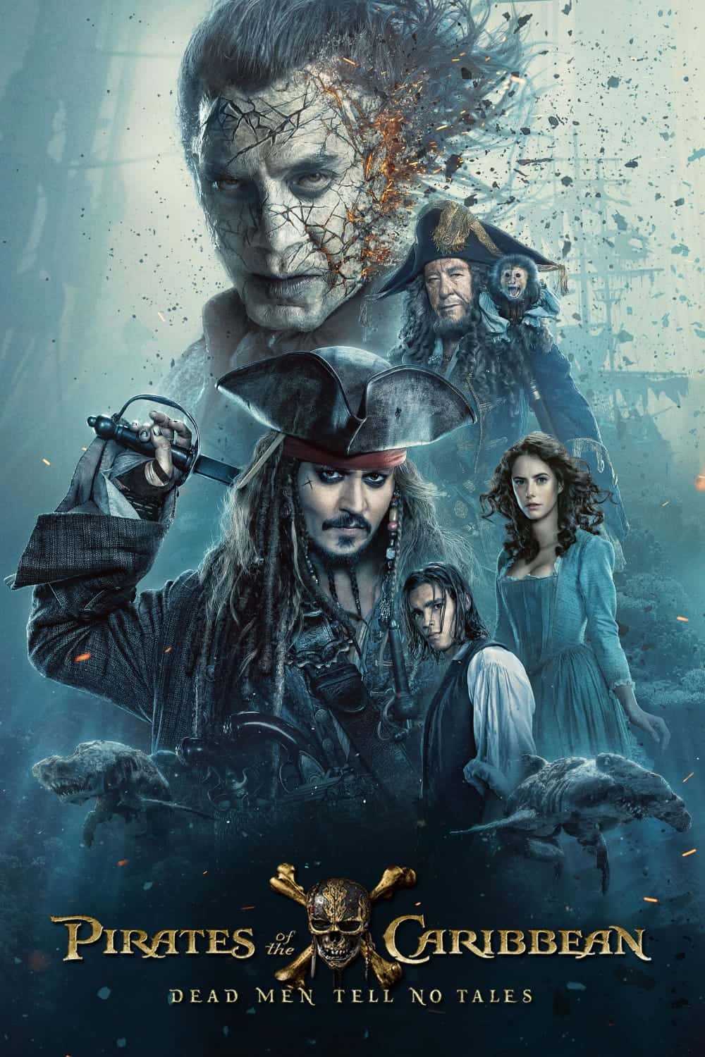 Pirates of the Caribbean Dead Men Tell No Tales 2017 Dual Audio Hindi English Full Movie BluRay ESub –