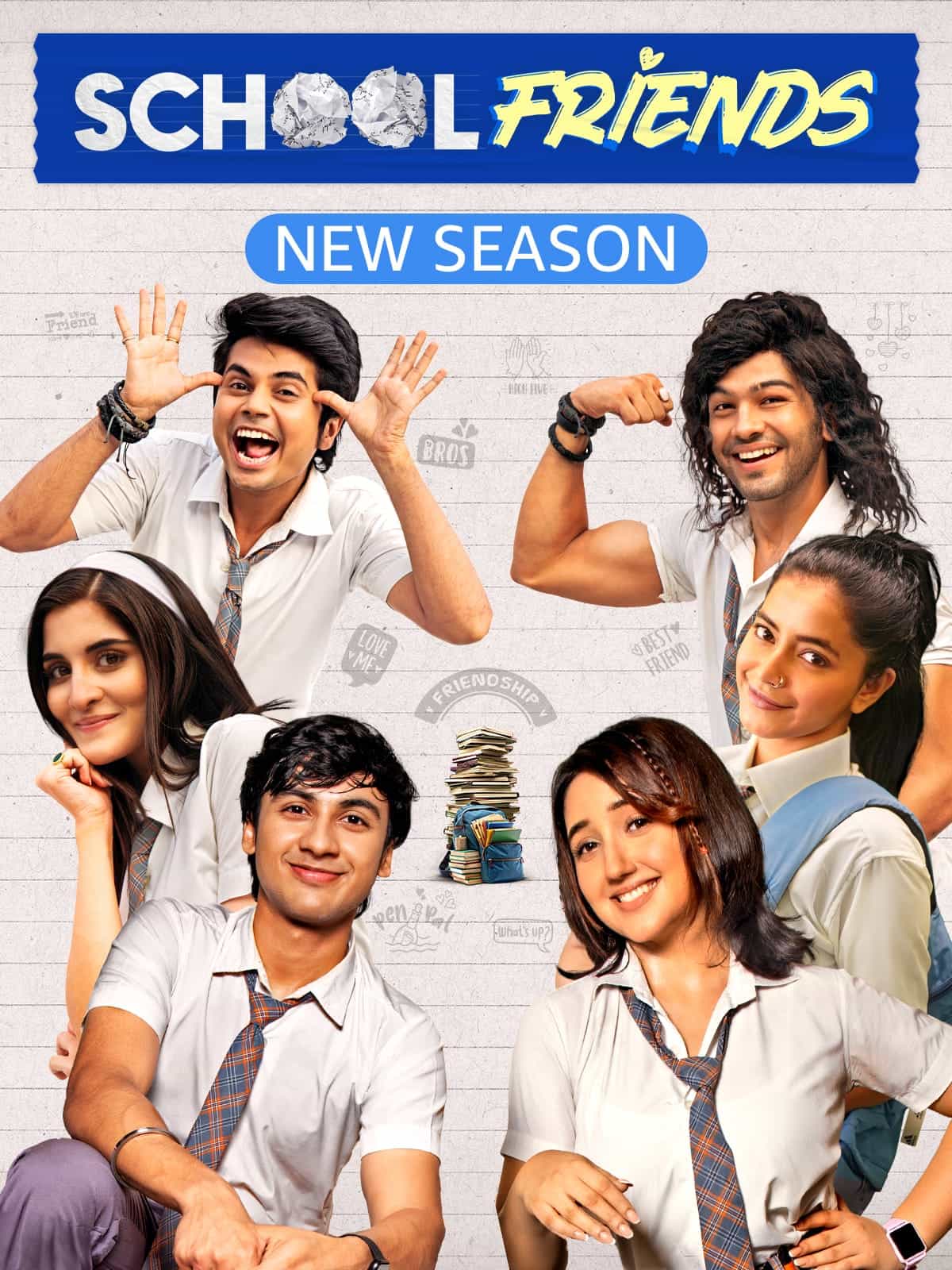 School Friends Season 3 2025 Hindi Completed Web Series HD ESub