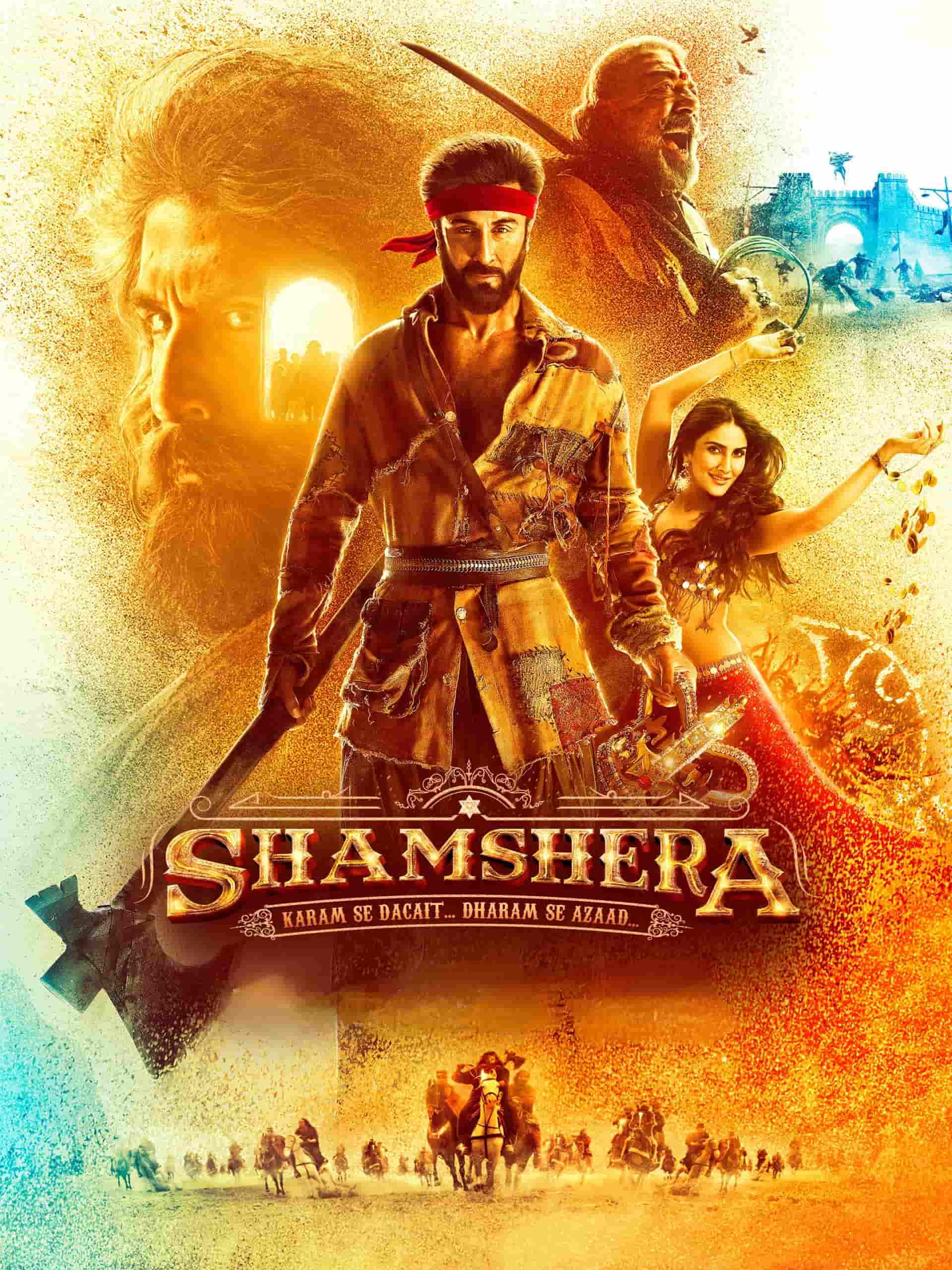 Shamshera 2022 Hindi Full Movie HD ESub –
