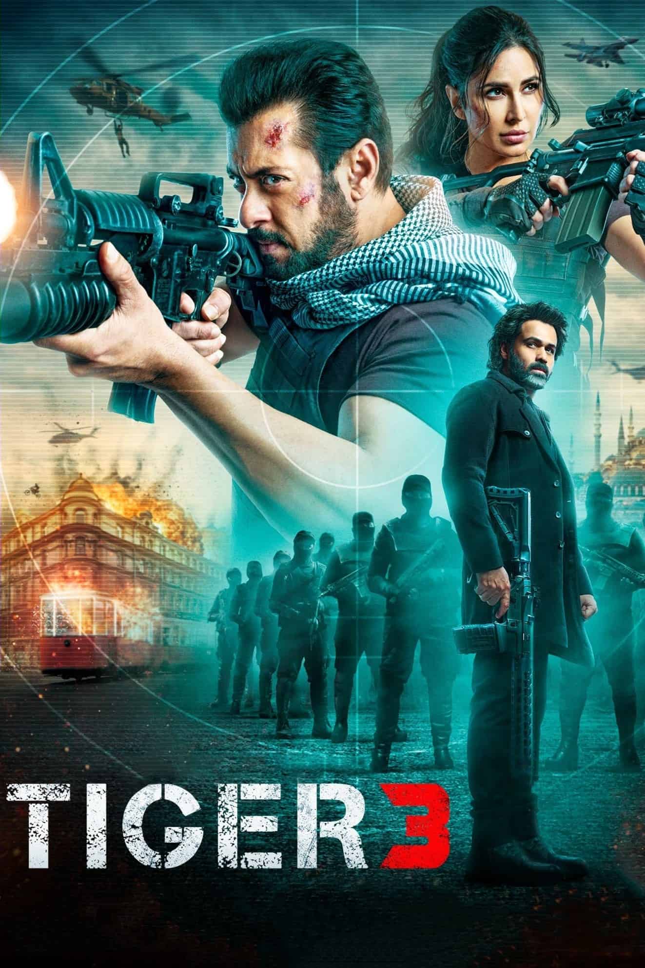 Tiger 3 2023 Hindi Full Movie BluRay ESub –